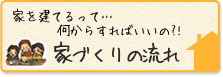 家づくりの流れ