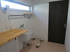 インナーガレージのある平屋の家