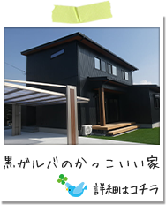 黒ガルバのかっこいい家